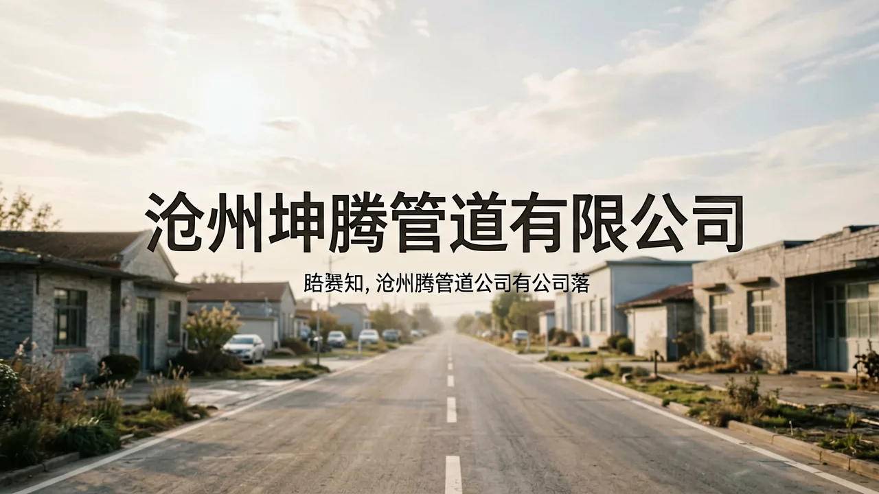 沧州坤腾管道有限公司 主题配图
